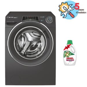 lave linge frontal candy rapido rodmcrt kg silver a