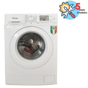 lave linge frontal condor con fd kg blanc g