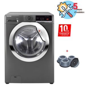 lave linge frontal hoover dxoacr smart kg silver h