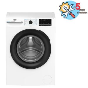 lave linge frontal inverter beko bmwfubw kg blanc g