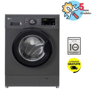 lave linge frontal lg fjqygj kg noir
