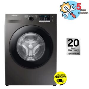 lave linge frontal samsung wwtaoaxmf eco bubble kg silver s