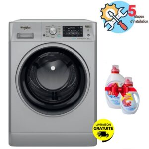 lave linge frontal whirlpool ffwdsbs vna kg silver q