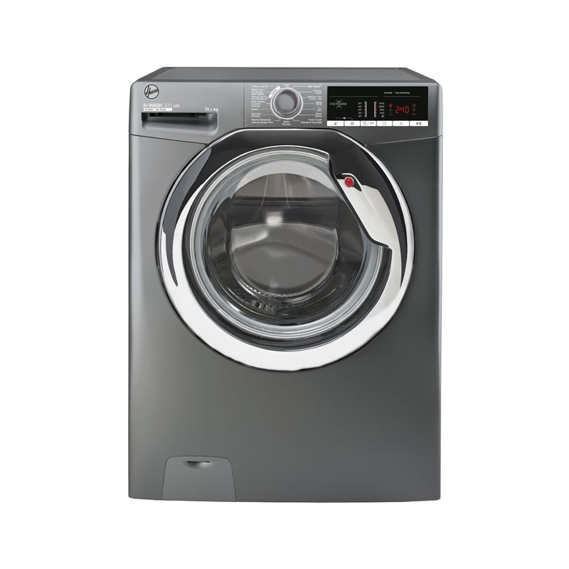 Lave Linge Frontal HOOVER H3WS4105TCGE-04 10.5 Kg + Pack 4 Tampons + Fer à repasser FLORIA 3 lave linge frontale hoover hwstcge kg