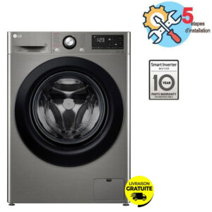 lave linge frontale lg vivace frtygp kg silver v