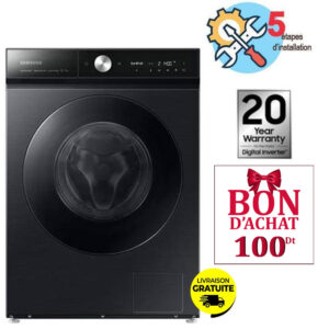 lave linge frontale samsung wwbdgb kg noir