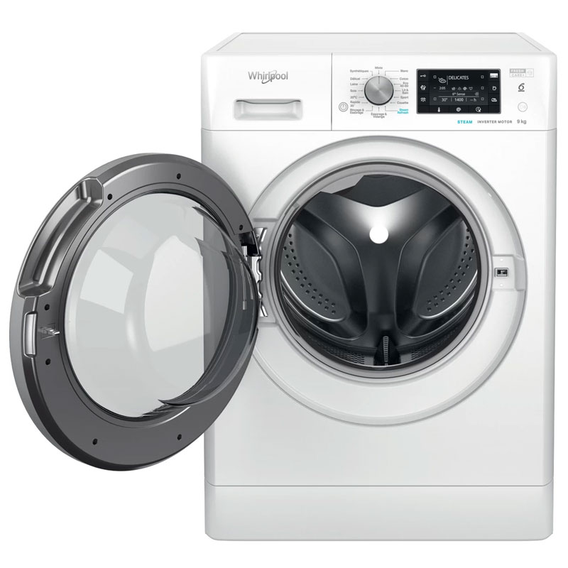 Lave linge Frontal WHIRLPOOL FFWD9248WBS-VNA 9kg 2 lave linge frontale whirlpool ffwdwbs vna kg