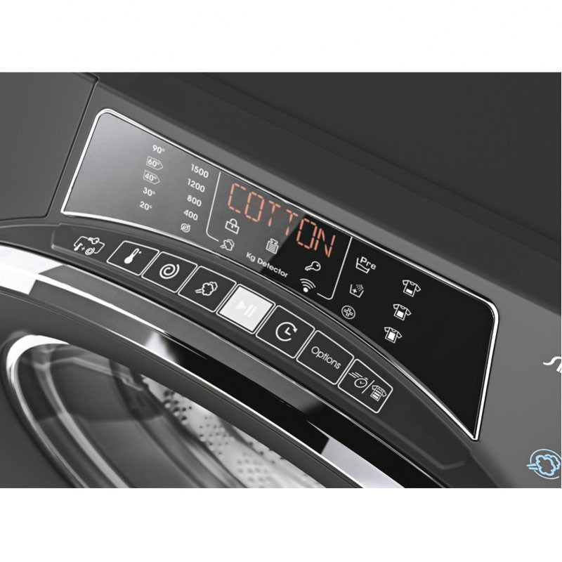 Lave-linge Séchant Inverter CANDY RWD4128RC 12kg - Silver 4 lave linge sechant inverter candy rwdrc kg silver