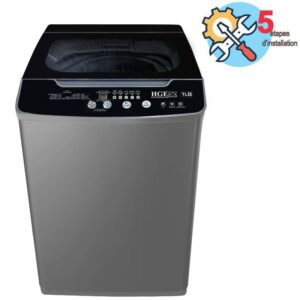 lave linge top hge tl kg silver h