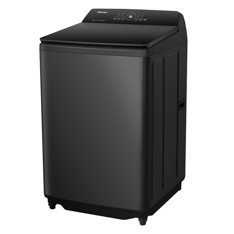 Lave linge Top HISENSE 18kg WT3i1823UB - Dark Silver 2 lave linge top hisense wtiub kg programmes dark silver