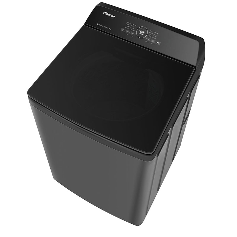 Lave linge Top HISENSE 18kg WT3i1823UB - Dark Silver 3 lave linge top hisense wtiub kg programmes dark silver