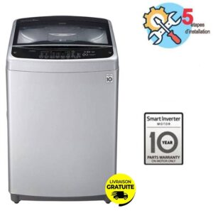 lave linge top lg tnehge kg silver a