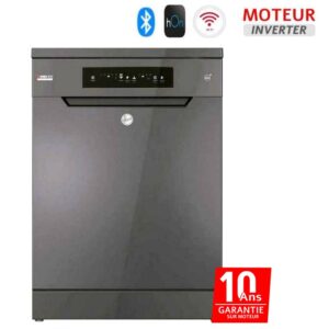 lave vaisselle inverter hoover couverts hfela silver z