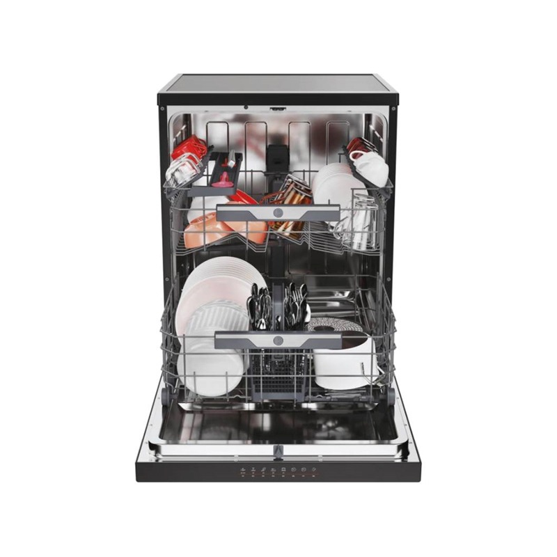 Lave Vaisselle Inverter HOOVER HF6C4F0B 16 Couverts - Noir 4 lave vaisselle inverter hoover hfcfb couverts noir o