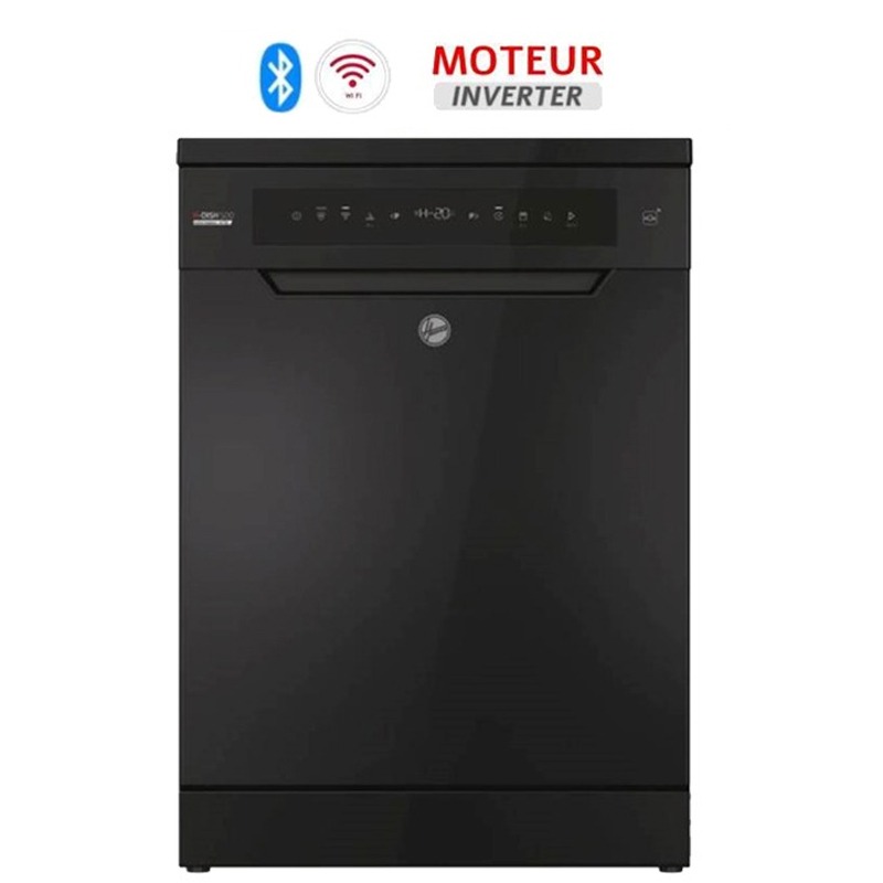 Lave Vaisselle Inverter HOOVER HF6C4F0B 16 Couverts - Noir 1 lave vaisselle inverter hoover hfcfb couverts noir t