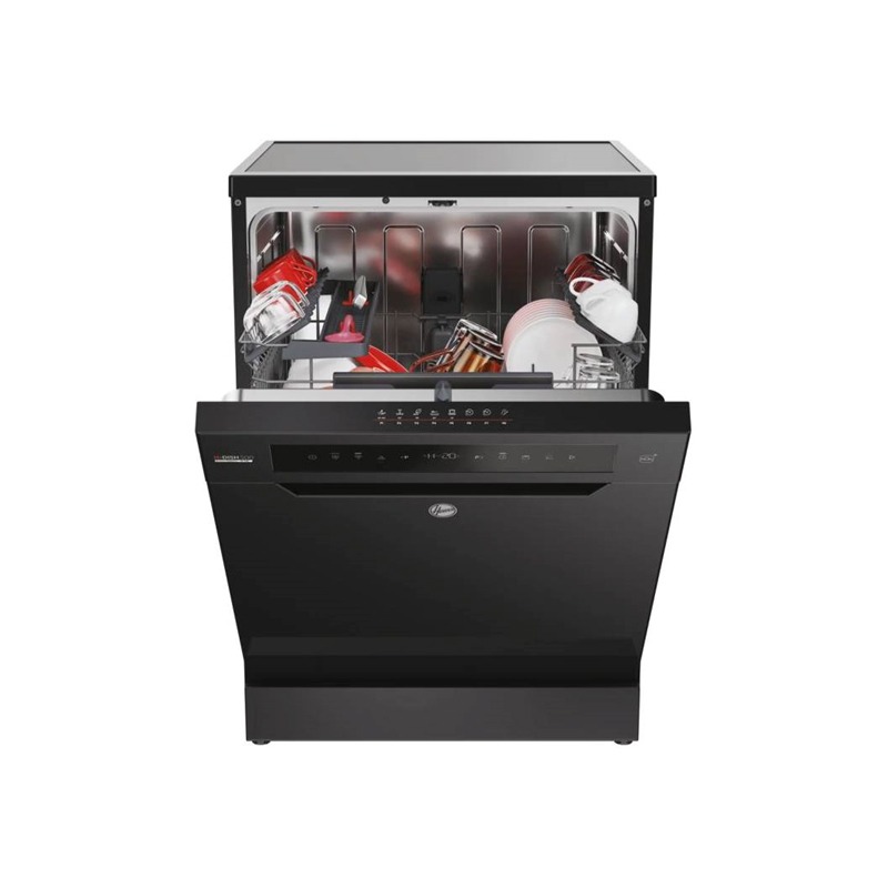 Lave Vaisselle Inverter HOOVER HF6C4F0B 16 Couverts - Noir 3 lave vaisselle inverter hoover hfcfb couverts noir u