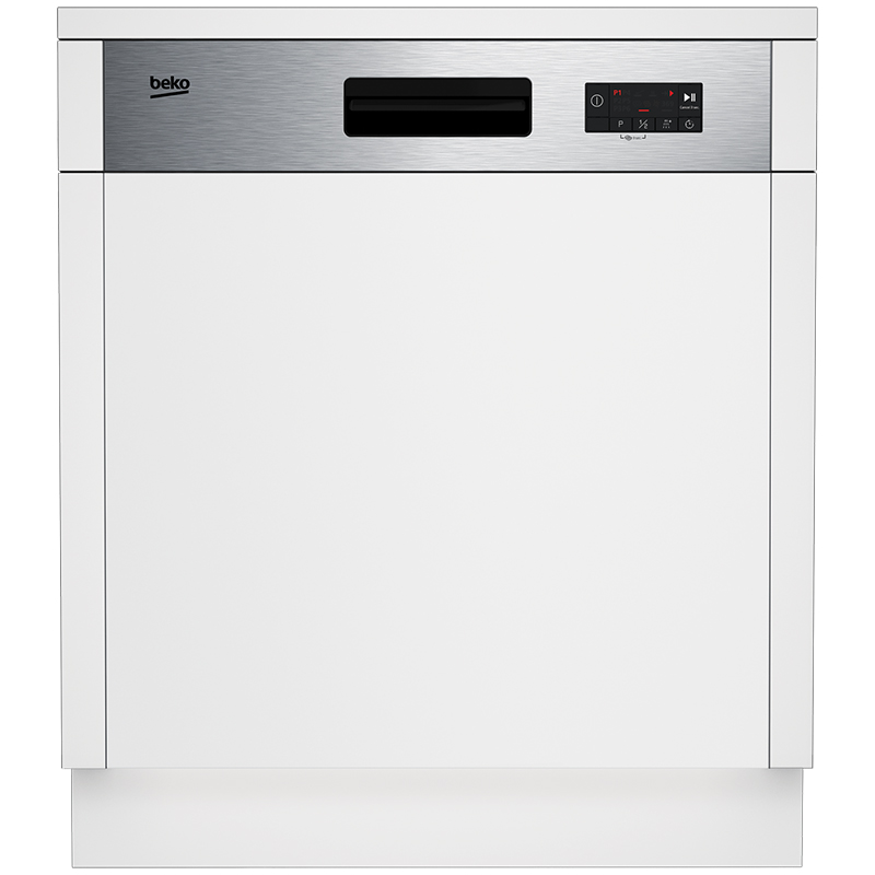 Lave Vaisselle Semi Encastrable BEKO BDSN153E3X 13 Couverts - Blanc 1 lave vaisselle semi encastrable beko bdsnex couverts blanc