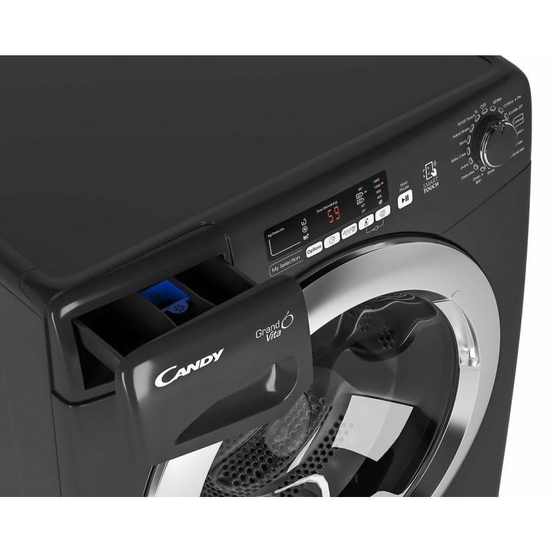 Lave Linge Frontal CANDY GVS149DC3R-80 9 Kg - Silver 6 lave linge frontal candy gvsdcr kg silverw