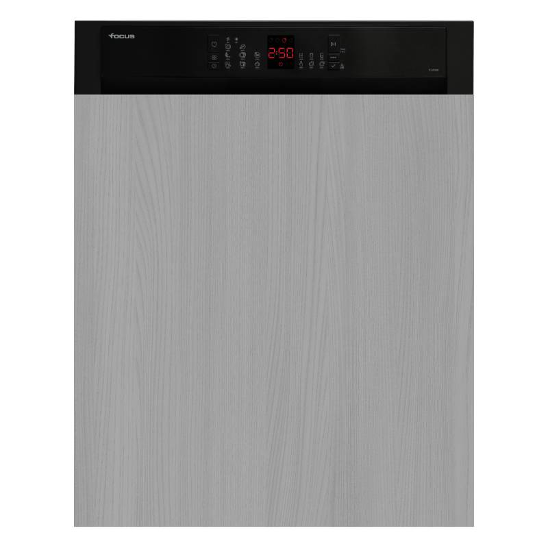 lave vaisselle semi encastrable focus fb couverts noir a