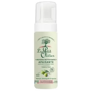 LE PETIT OLIVIER MOUSSE NETTOYANTE EXTRAIT DOLIVE 150ML 3 le petit olivier mousse nettoyante extrait dolive ml
