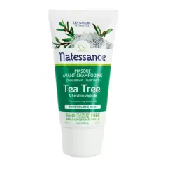 NATESSANCE MASQUE AVANT SHAMPOOING TEA TREE 150ML 4 lea nature natessance masque avant shampooing tea tree ml