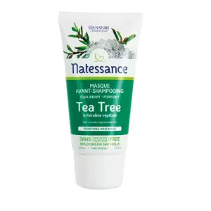 NATESSANCE MASQUE AVANT SHAMPOOING TEA TREE 150ML 3 lea nature natessance masque avant shampooing tea tree ml