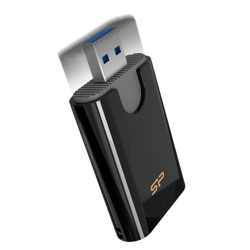 Lecteur De Carte Mémoire SILICON POWER USB Type-A (USB 3.2 Gen 1) - Noir 1 lecteur de carte memoire usb type a usb gen noir m