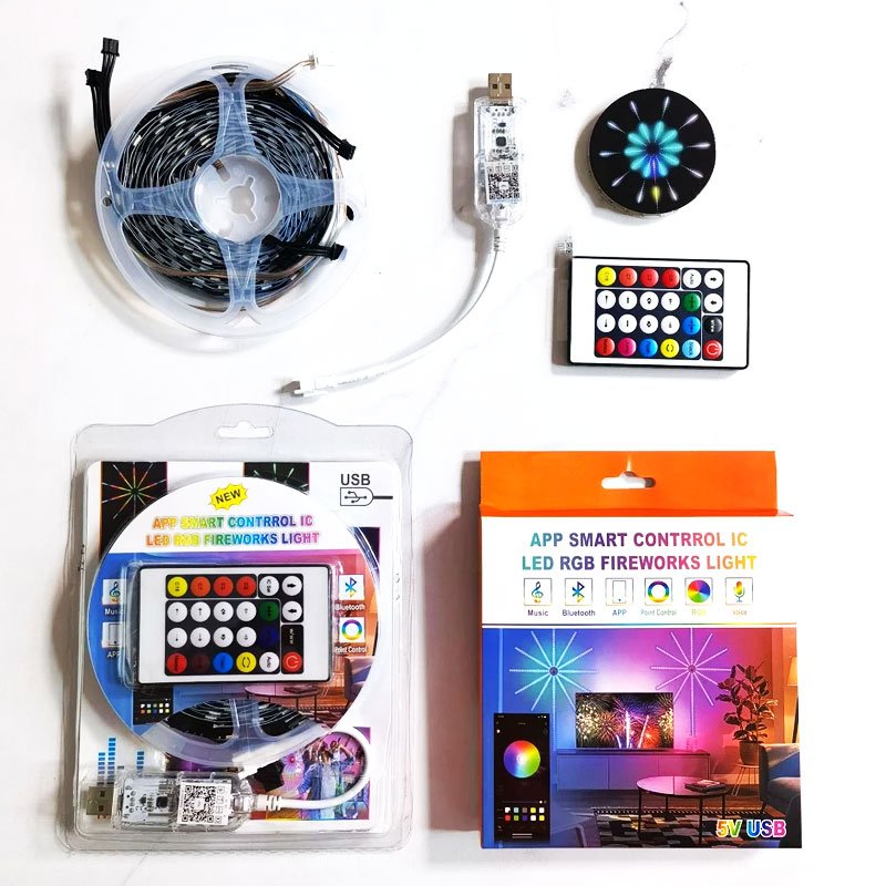 Led Feu d'artifice Smart RGB Fireworks 5 led rgb fireworks