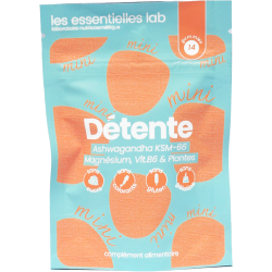 LES ESSENTIELLES LAB DETENTE 14 GUMMIES 2 les essentielles lab detente gummies