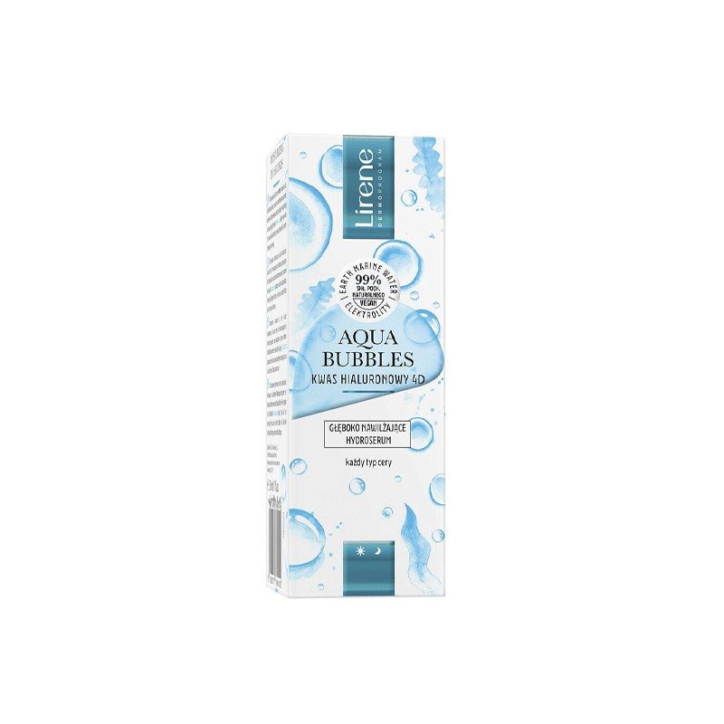 LIRENE AQUA BUBBLES HYDRO-SERUM 30ML 1 lirene aqua bubbles hydro serum ml