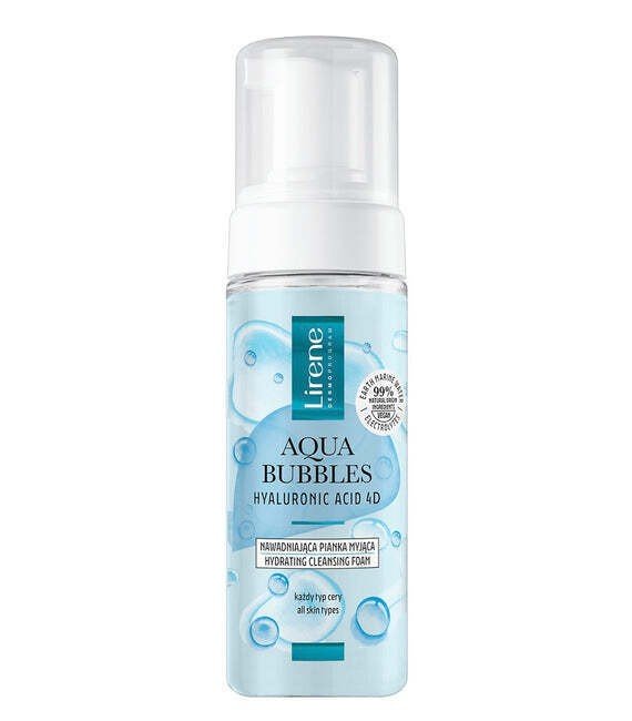 LIRENE AQUA BUBBLES MOUSSE NETTOYANTE 150ML 1 lirene aqua bubbles mousse nettoyanteml