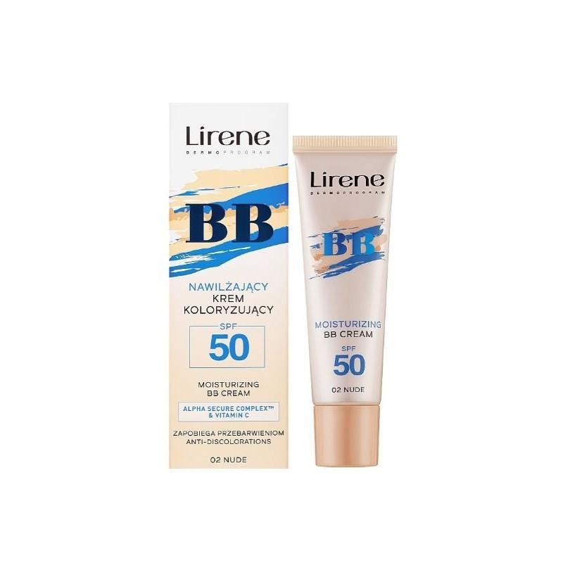 LIRENE BB CREMA SPF 50 (02) NUDE 30ML 1 lirene bb crema spf nude ml