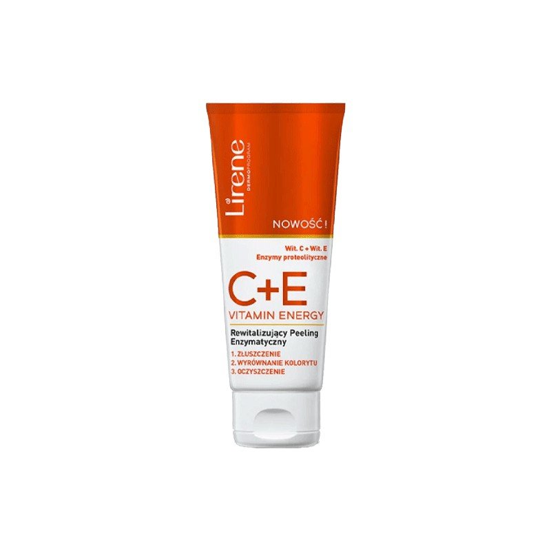 LIRENE C+E VITAMIN ENERGY PEELING ENZYMATIQUE REVITALISANT 75ML 1 lirene ce vitamin energy peeling enzymatique revitalisant ml