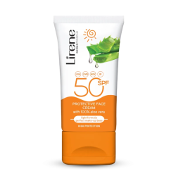 LIRENE ECRAN SPF50+ ADULTE ALEO VERA 50ML 2 lirene ecran spf adulte aleo vera ml