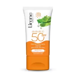 LIRENE ECRAN SPF50+ ADULTE ALEO VERA 50ML 4 lirene ecran spf adulte aleo vera ml