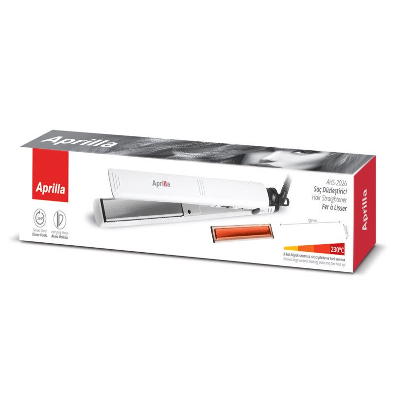 Lisseur APRILLA AHS-2026 30W - Blanc 3 lisseur aprilla ahs w blanc