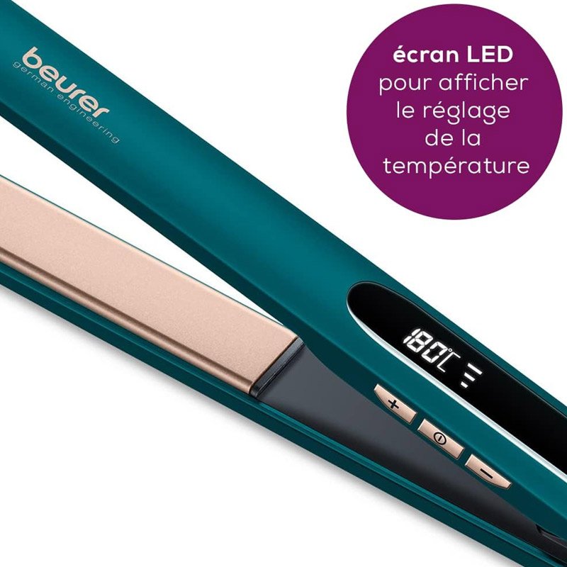 Lisseur Cheveux BEURER HS50 120W - Vert 4 lisseur cheveux beurer hs vert