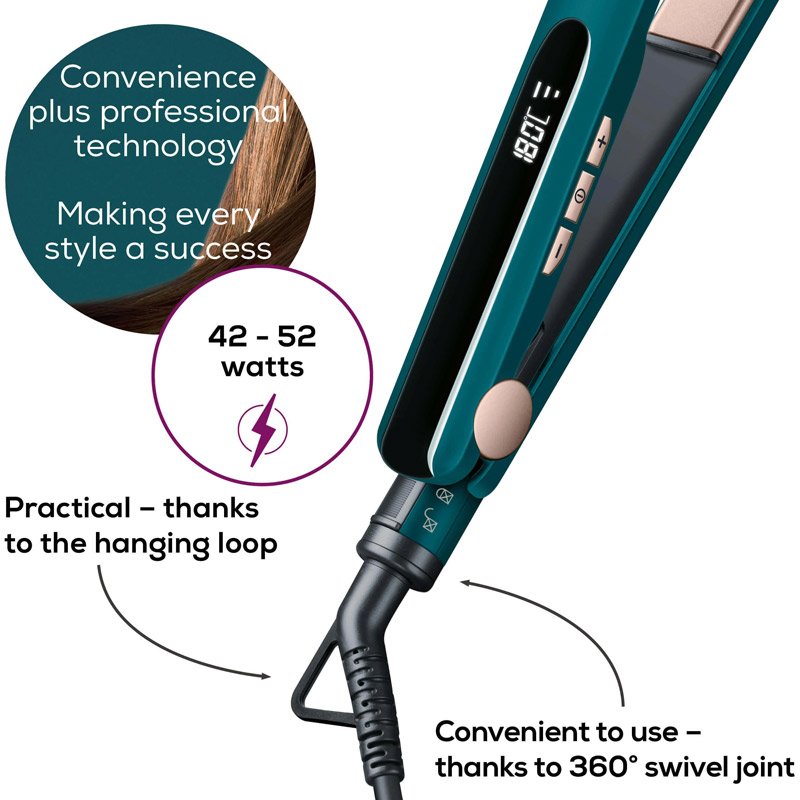 Lisseur Cheveux BEURER HS50 120W - Vert 3 lisseur cheveux beurer hs vert