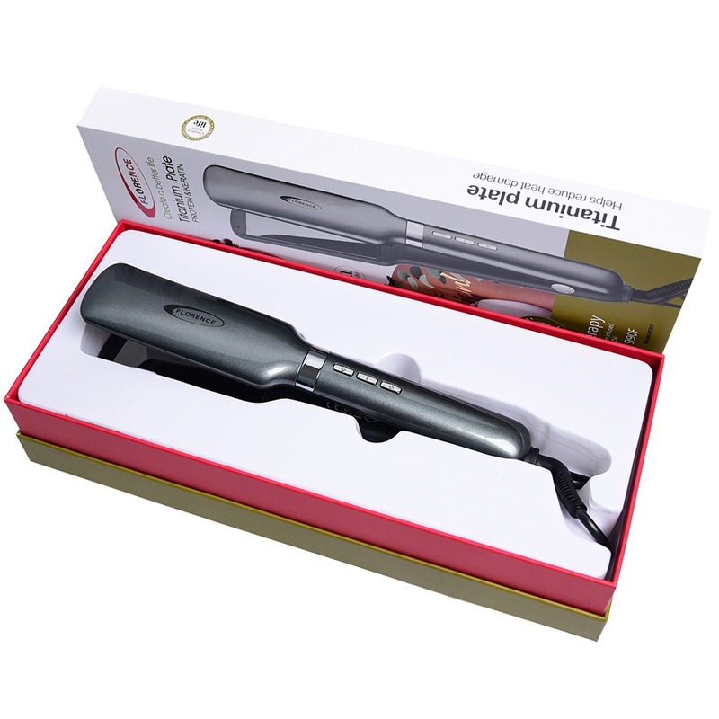 Lisseur Cheveux FLORENCE HK-397 50W - Gris 4 lisseur cheveux florence hk w gris