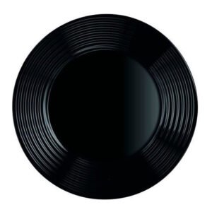 lot de assiettes dessert luminarc harena cm noir