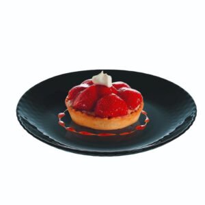 lot de assiettes dessert luminarc pampille cm noir