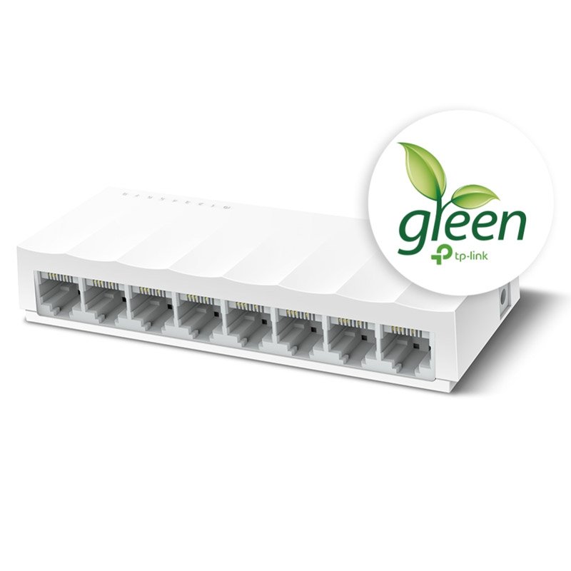 Switch TP-LINK LS1008 8 ports 10/100 Mbps - Blanc 2 ls new