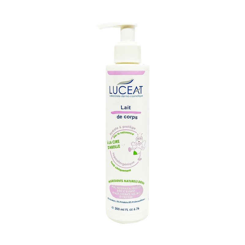 LUCEAT BEBE LAIT DE CORPS 200ML 1 luceat lait de corps ml