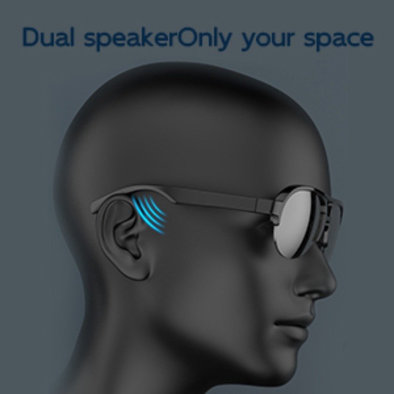 Lunettes Connectées SGS S23 - Noir 3 lunettes connectees sgs s noir