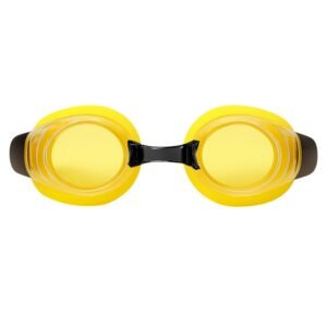 lunettes de natation confortables jaune