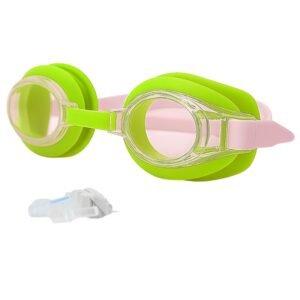 lunettes de natation confortables vert