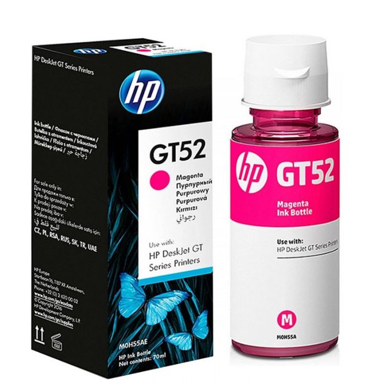Bouteille D'encre Original HP GT52 - Magenta (M0H55AE) 1 mhae