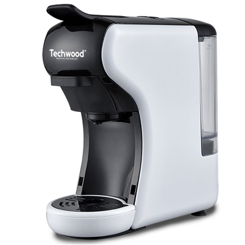 Machine à Café Expresso TECHWOOD Multi-Capsules 1450W - Blanc 2 machine caf expresso techwood tca n w blanc