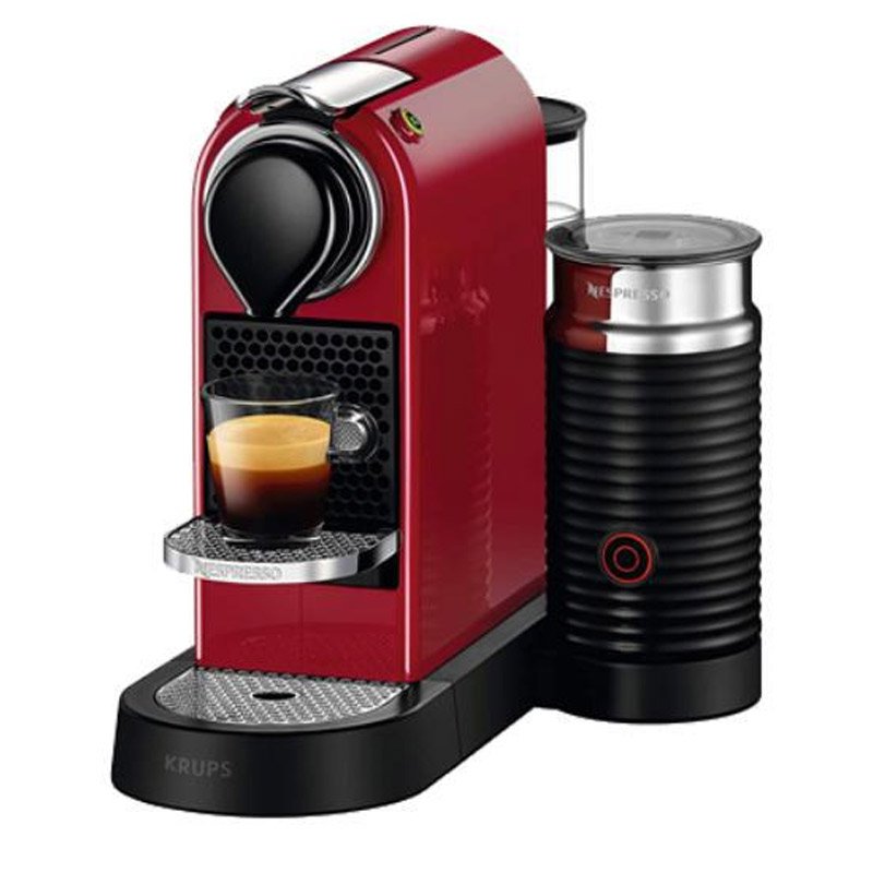 Machine à Café NESPRESSO CITIZ&MILK C123 - Rouge 3 machine caf nespresso citiz milk c rouge