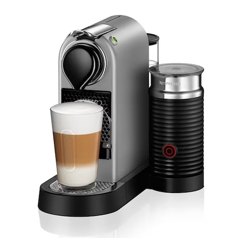 Machine à Café NESPRESSO CITIZ&MILK C123 - Silver 3 machine caf nespresso citiz milk c silver